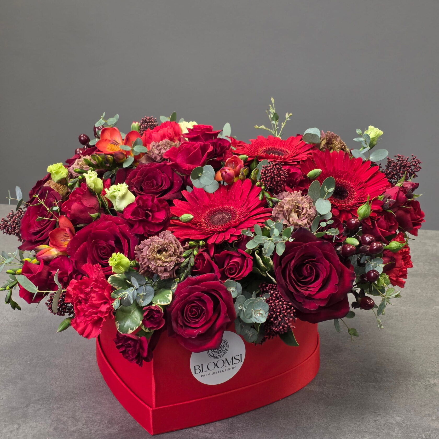 Grand Amore Heart – Luxury Flower Box
