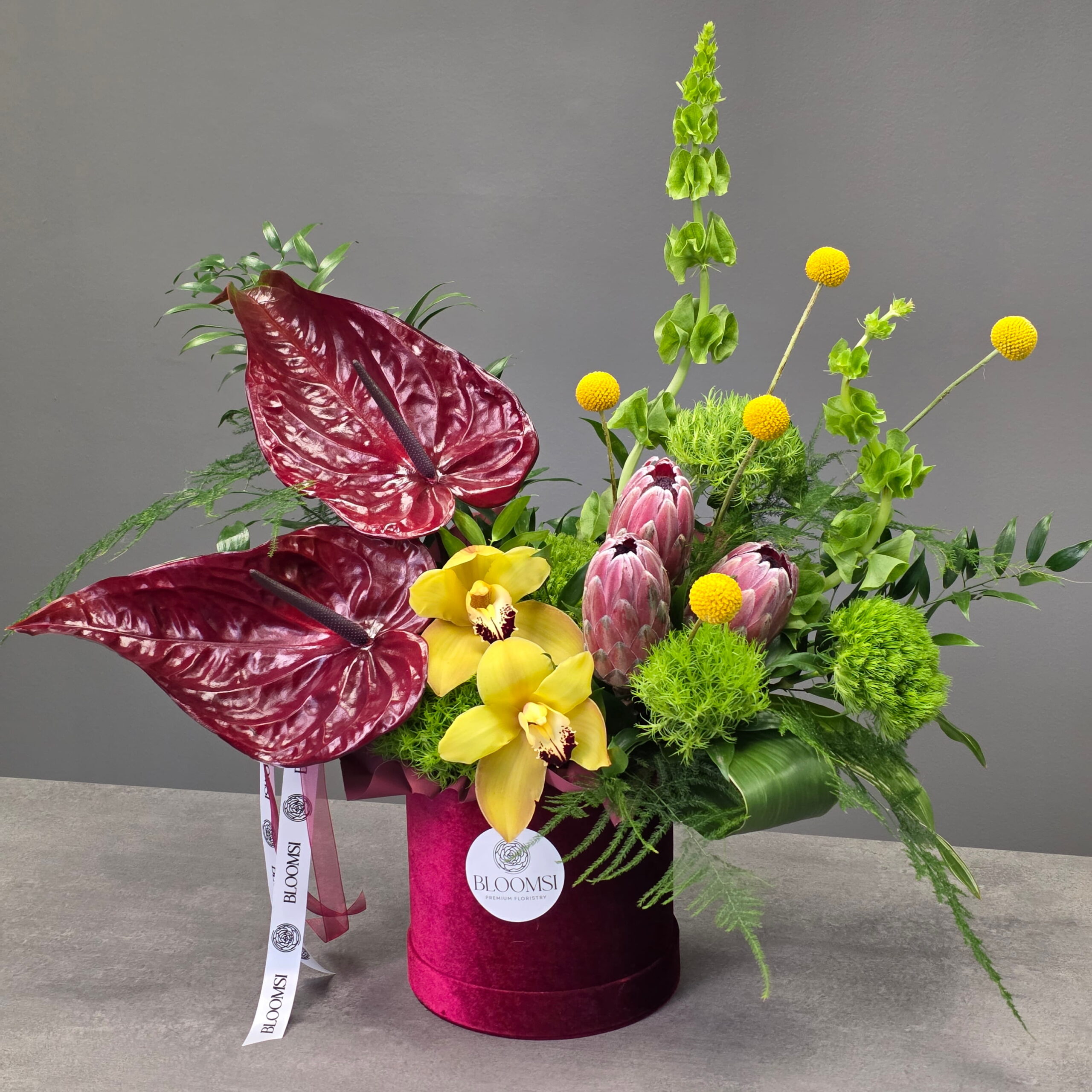Exotic Velvet Luxury Flower Box