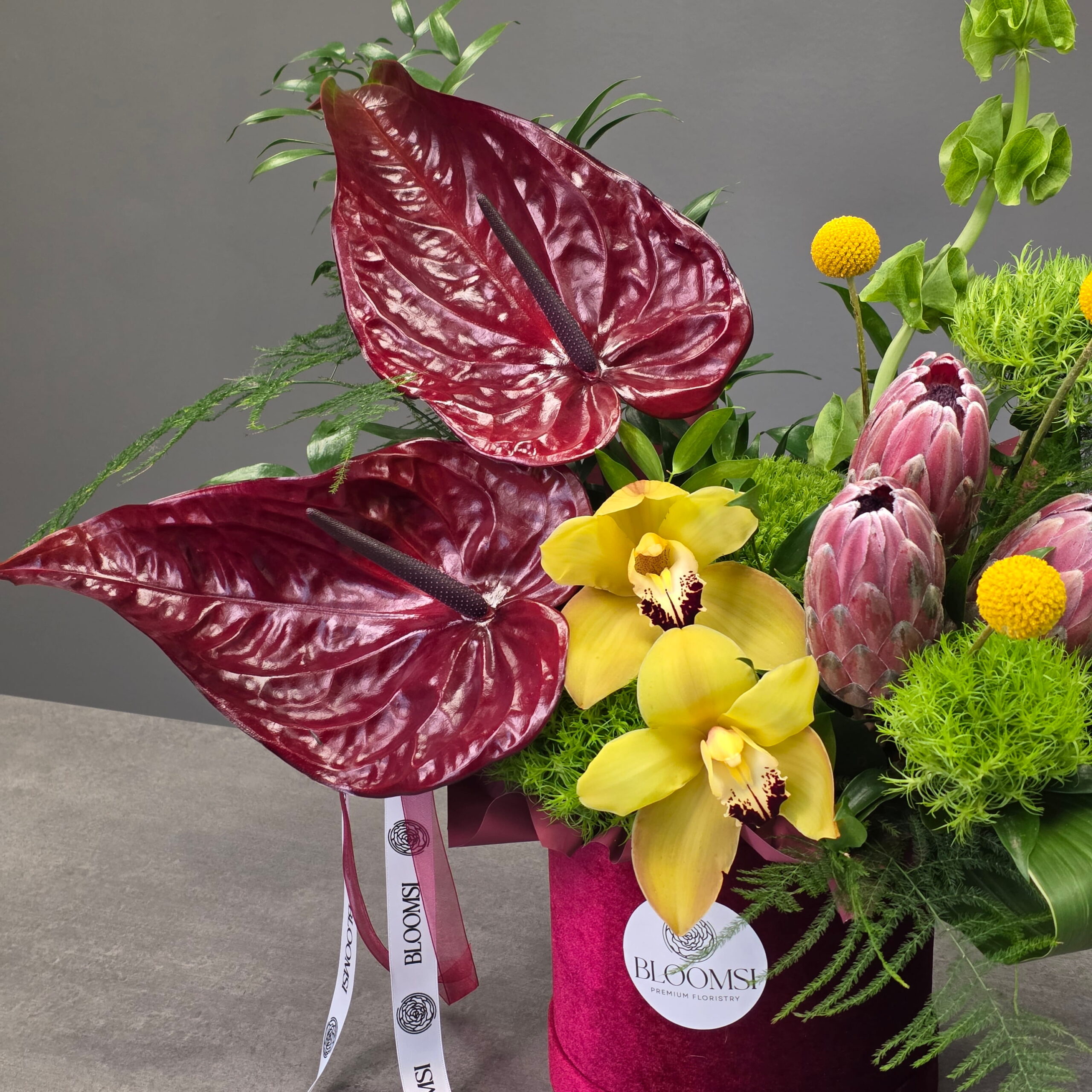 Exotic Velvet Luxury Flower Box