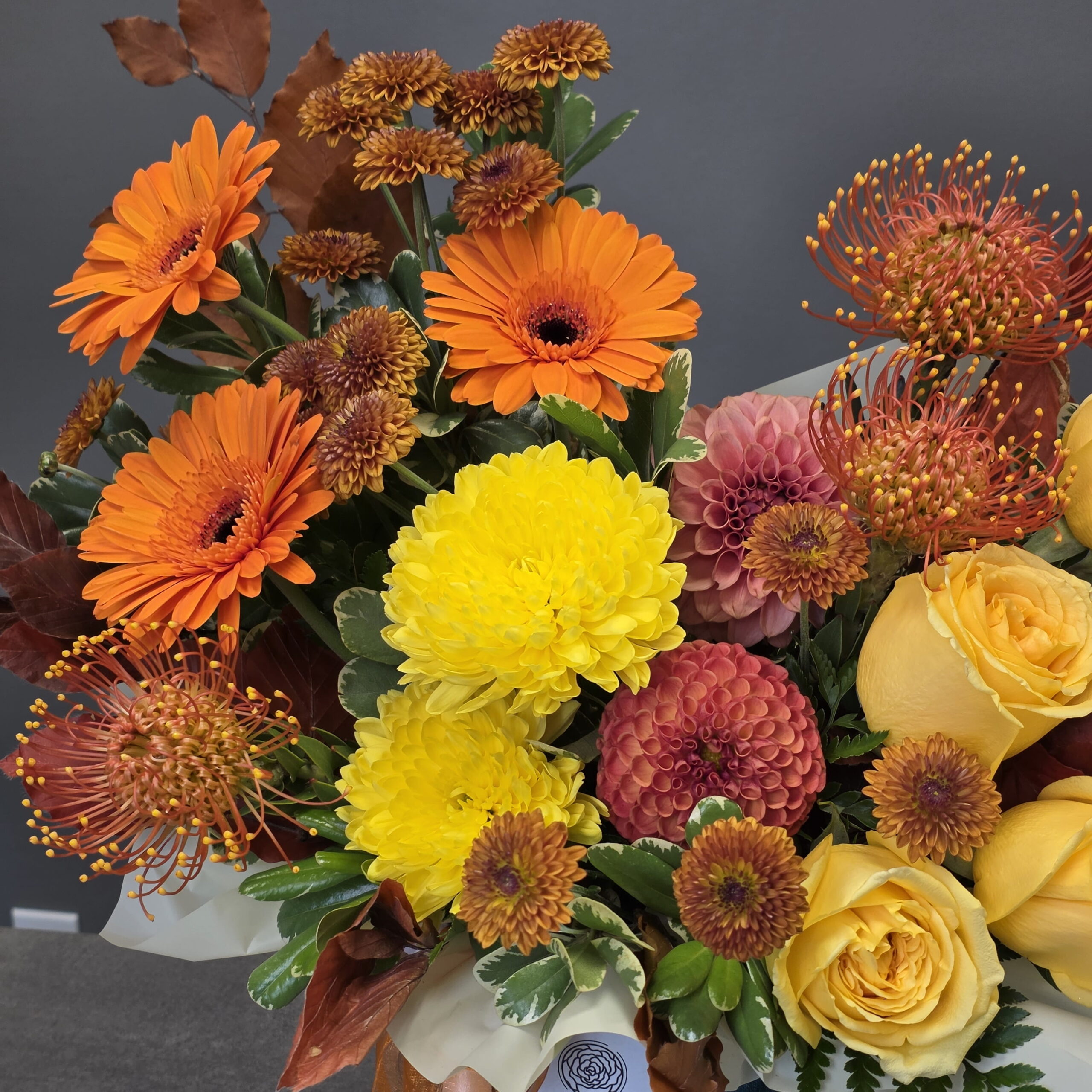 Fall Glow Luxury Flower Box