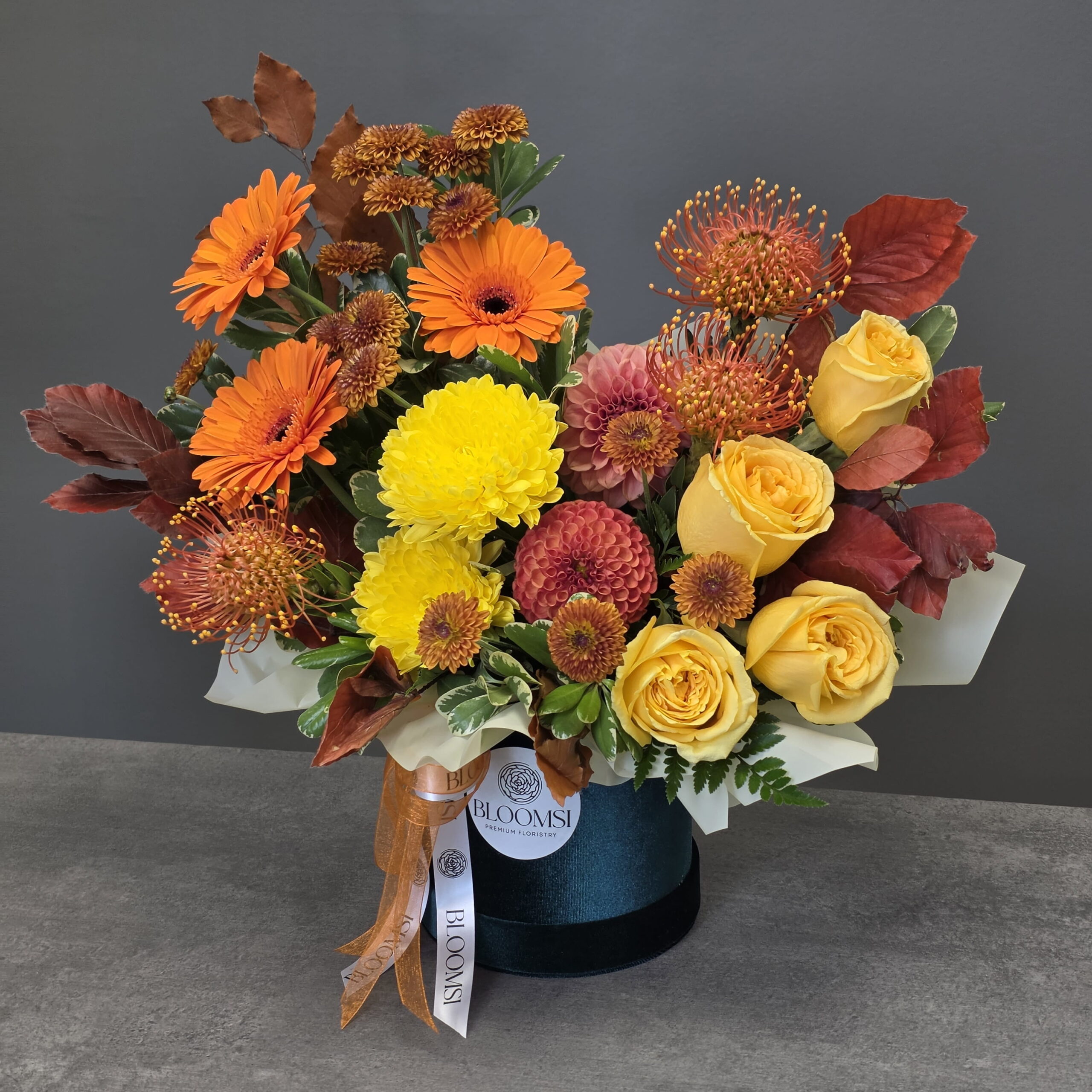 Fall Glow Luxury Flower Box